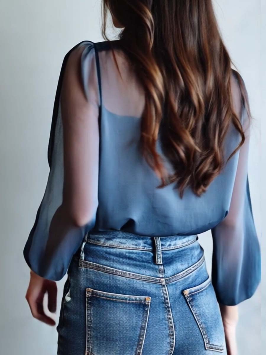 Floral Boho Chic Women's Blouse