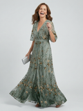 Floral Halter Maxi Dress with Flowing Silhouette
