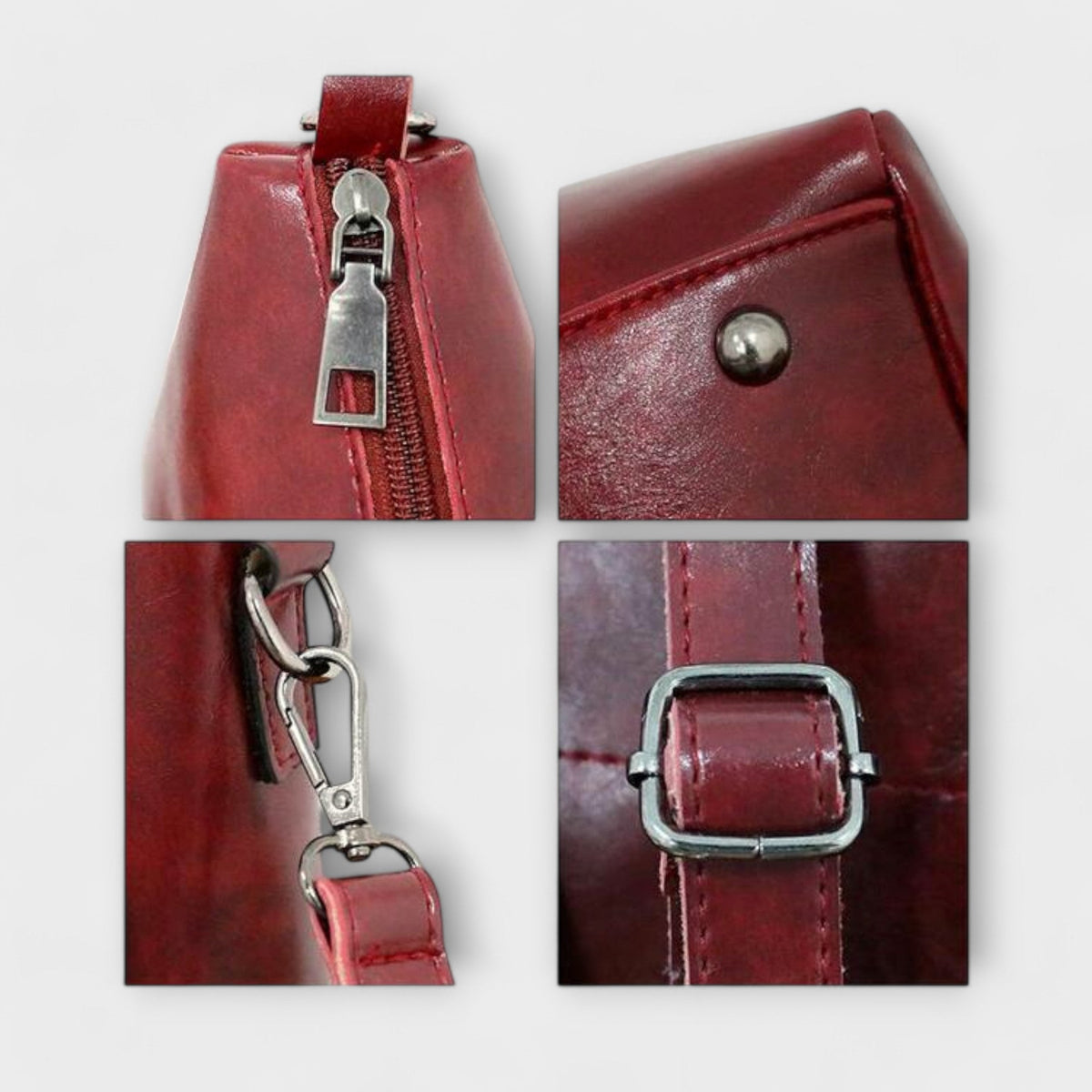 Olivia - 4-Piece Vintage Bag Set