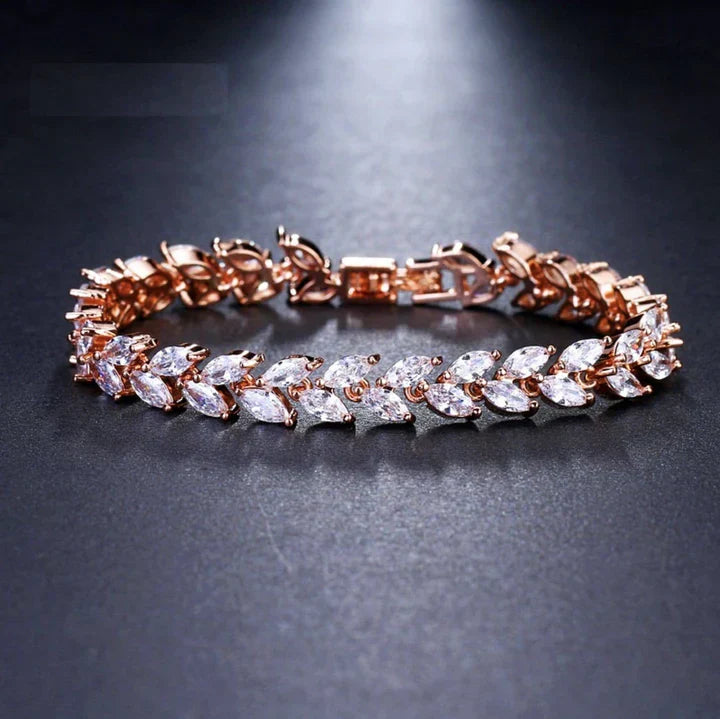 Nemorina Foliora Bracelet | Rose Gold