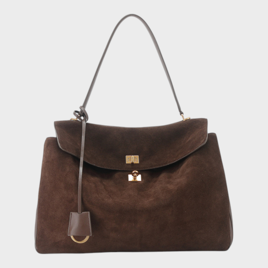 Minimalist Cowhide Handbag Available in Four Sizes