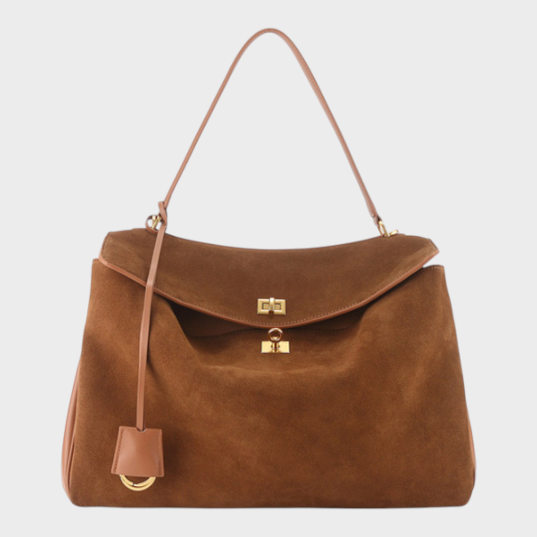 Minimalist Cowhide Handbag Available in Four Sizes