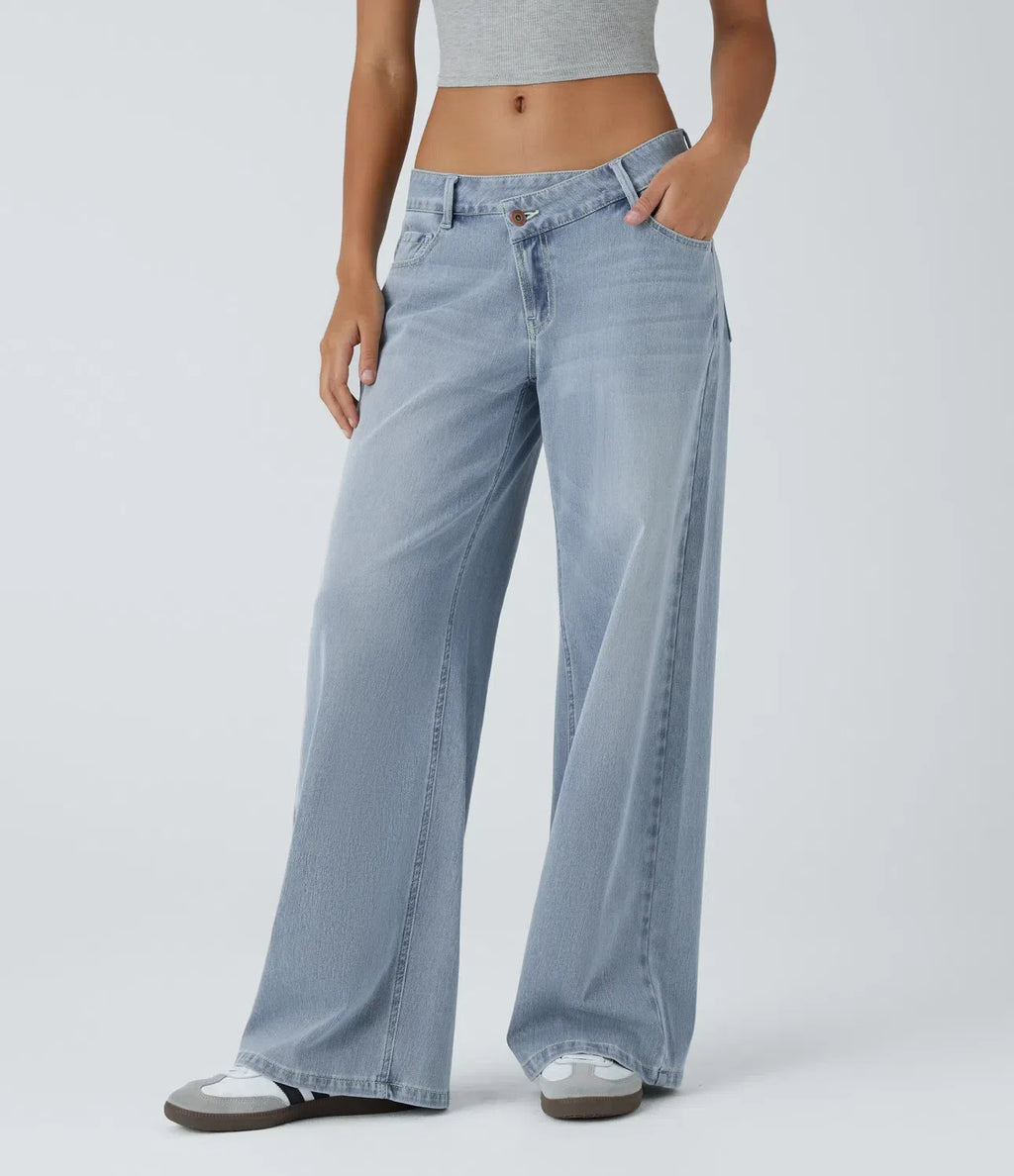 The Asymmetric Zip™ Cargo Jean