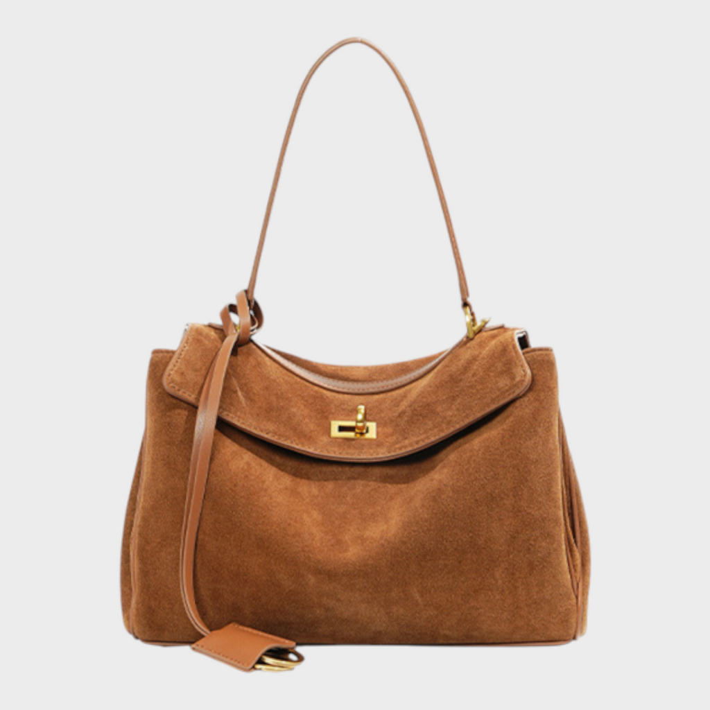 Minimalist Cowhide Handbag Available in Four Sizes