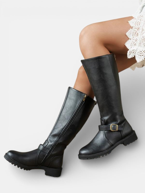Comfort Boots for Women in Brown and Black