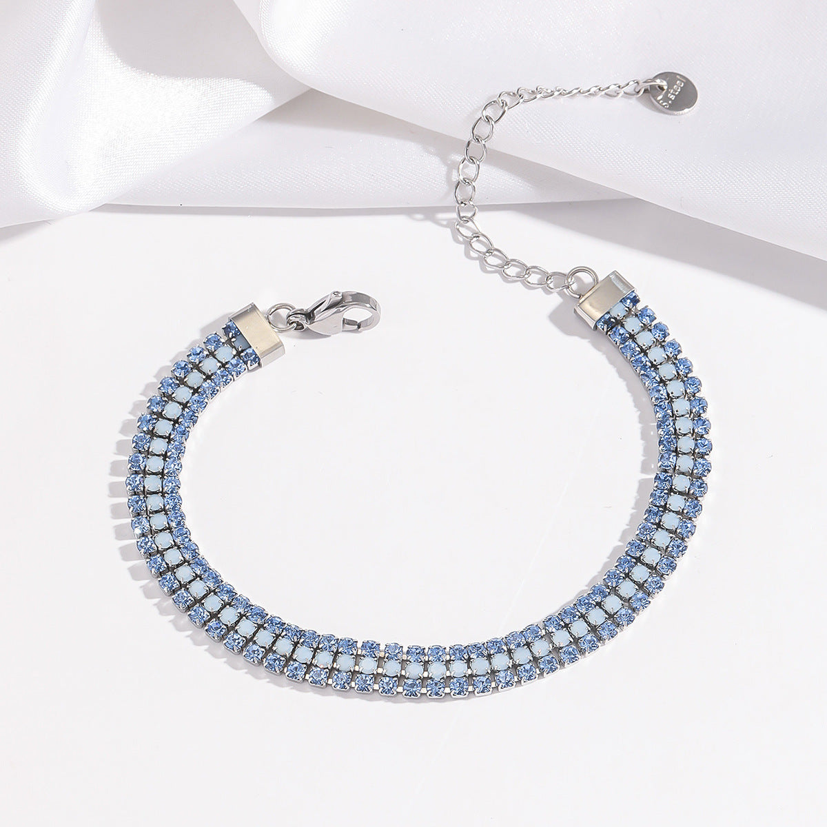Signature Shine Bracelet | White Gold
