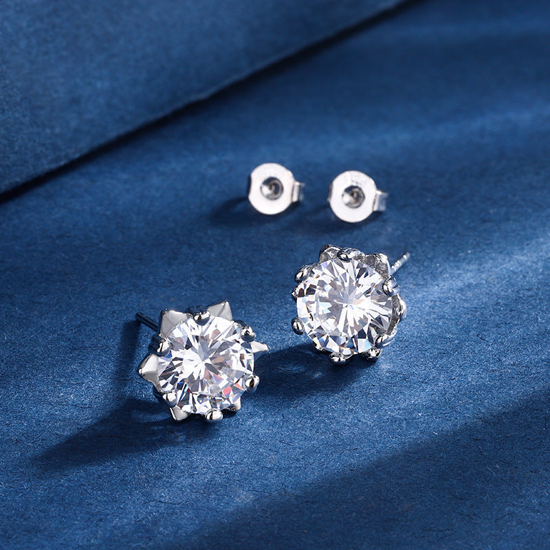 Aria Snowflake Set | White Gold