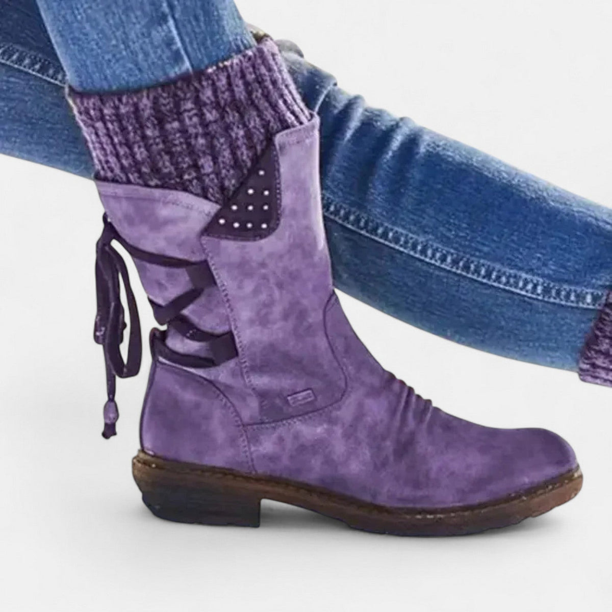 Cozy Cold Weather Boots for Women with Soft Insulated Lining