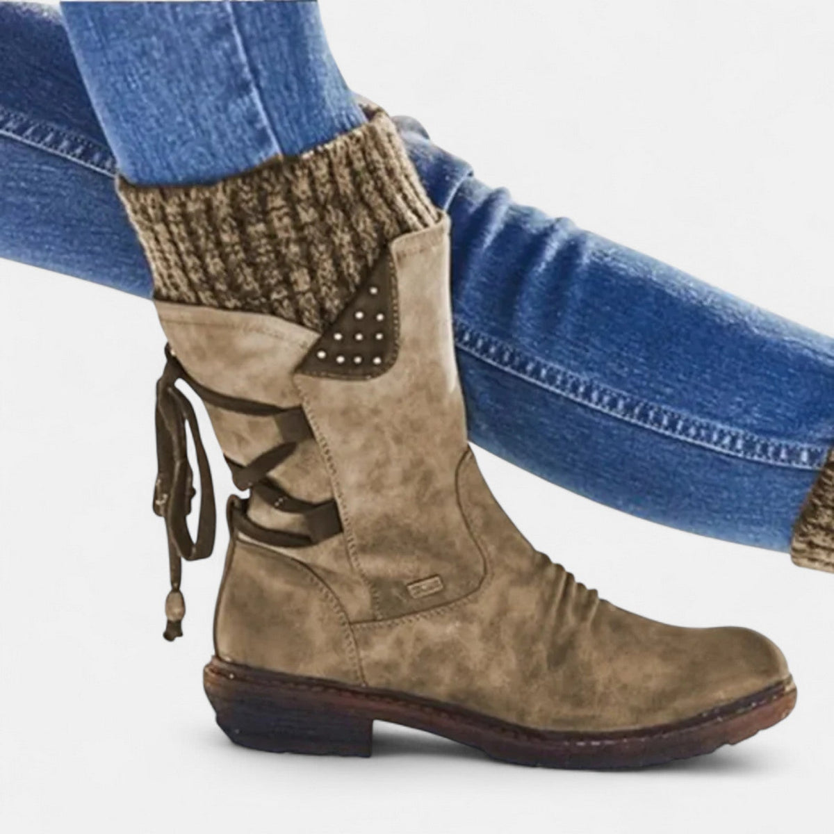 Insulated Orthopedic Winter Boots for Women with Water-Resistant Upper