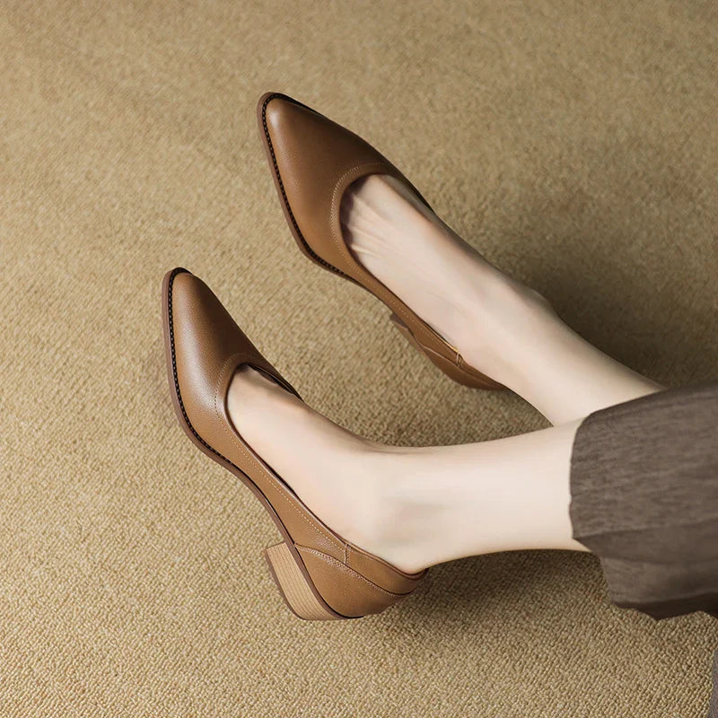 Novalisse Mid Heeled Shoes