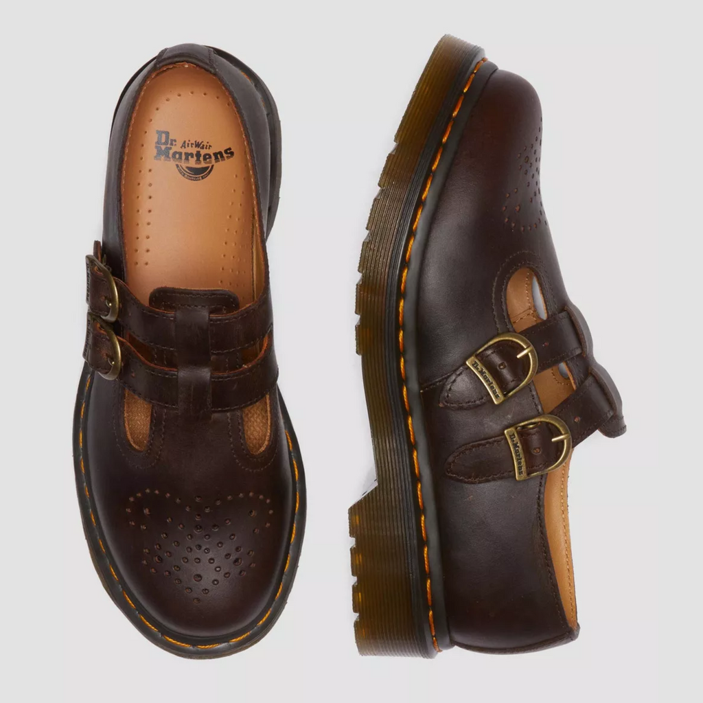 Supportive Strap Shoes with Contoured Footbed
