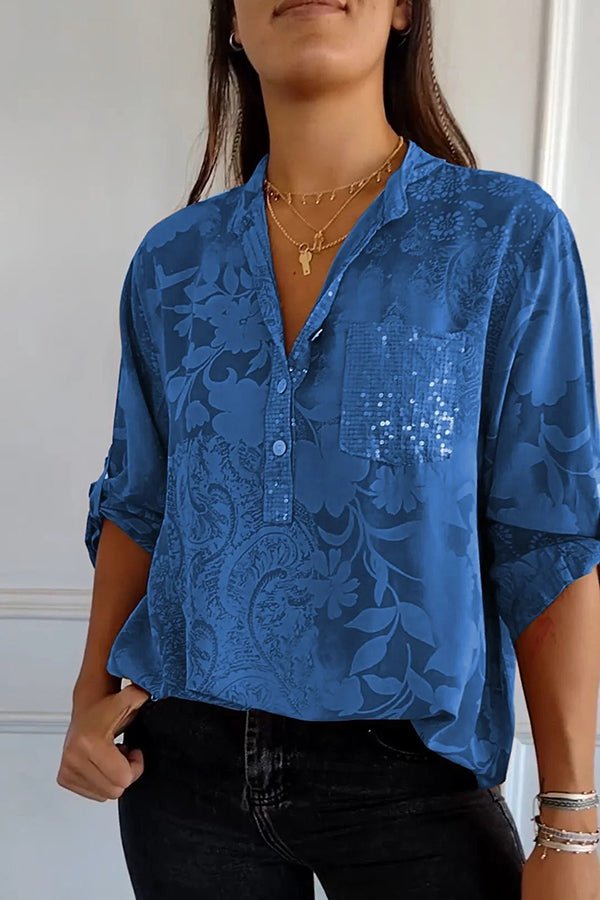 Pauline | Elegant Sequin Top