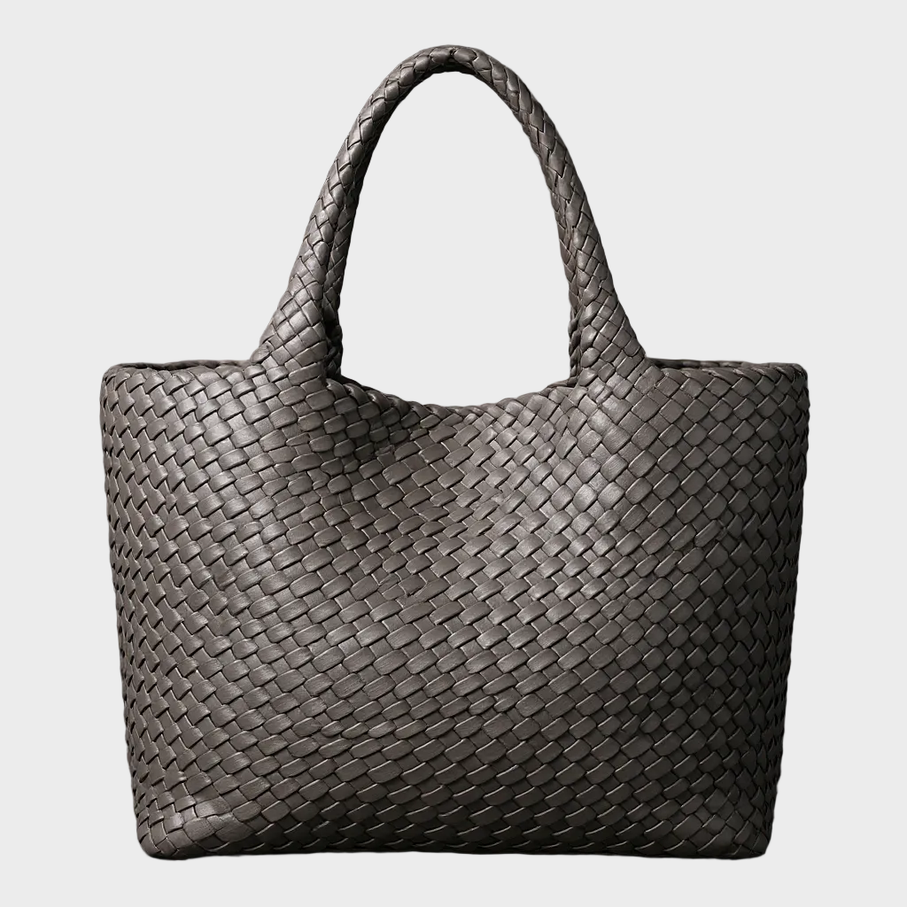 Lana Handwoven Leather Tote