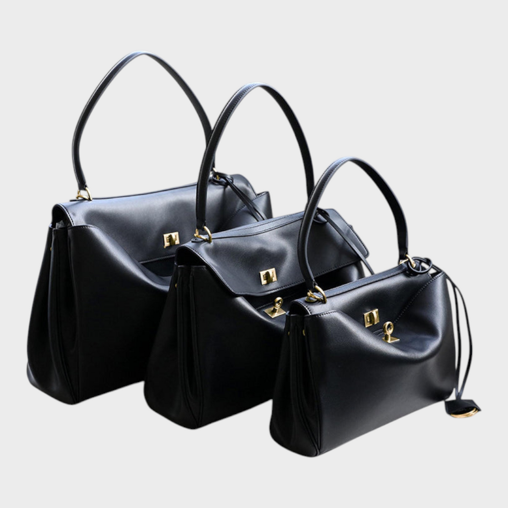 Minimalist Cowhide Handbag Available in Four Sizes
