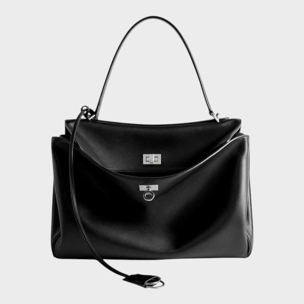 Minimalist Cowhide Handbag Available in Four Sizes